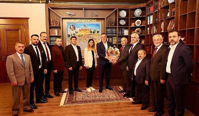 Ahilik Haftası Kutlama Heyeti Lider Savran’ı Ziyaret Etti