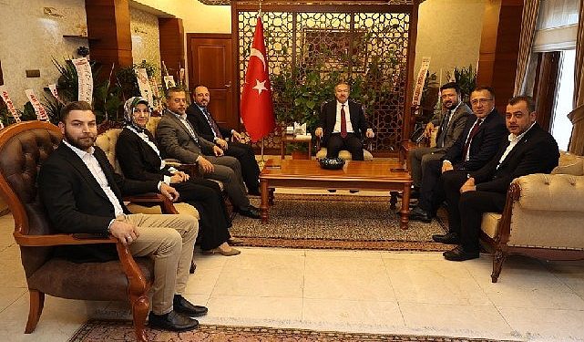 AK Parti Heyetinden Vali Fidan’a İyi Olsun Ziyareti