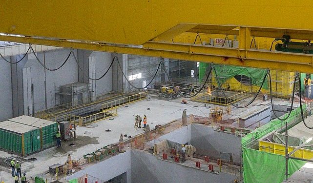 Akkuyu NGS’nin 1’inci Güç Ünitesinde Makine Dairesinde Köprü Vinci Devreye Alındı