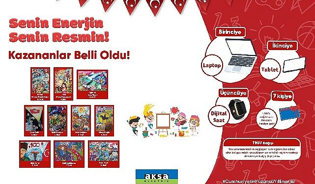 Aksa Elektrik’in Düzenlediği “Senin Enerjin Senin Resmin” Müsabakasının Kazananları Aşikâr Oldu