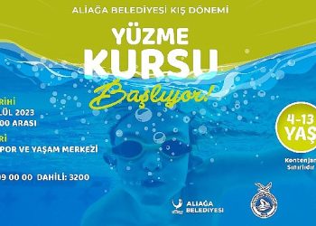 Aliağa Spor ve Ömür Merkezi’nde Yüzme Kursları Başlıyor