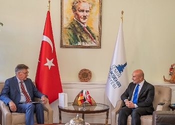 Almanya İzmir Başkonsolosu Schröer Soyer’i ziyaret etti