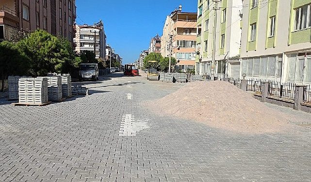 Altınkum’da Cadde ve Sokaklar Yenileniyor