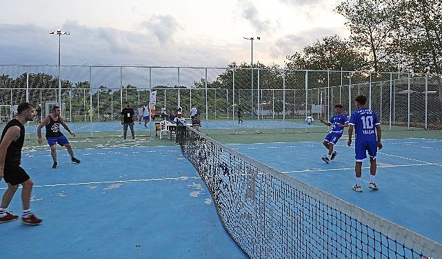 Ayak Tenisi ‘Zafer Kupası’ için oynandı