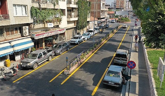 Aydın Büyükşehir Belediyesi İncirliova Türkan Saylan Caddesi’ni yeniledi