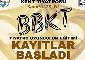 BBKT’nin Tiyatro Oyunculuk Eğitimi Kayıtları Başladı