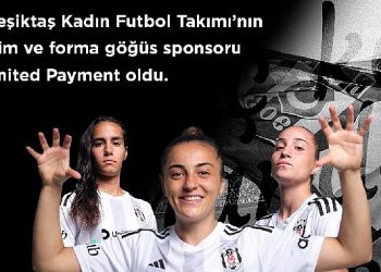Beşiktaş JK ile United Payment, “Beşiktaş Bayan Futbol Takımı” iş birliğini, isim ve forma göğüs sponsorluğu ile taçlandırdı.