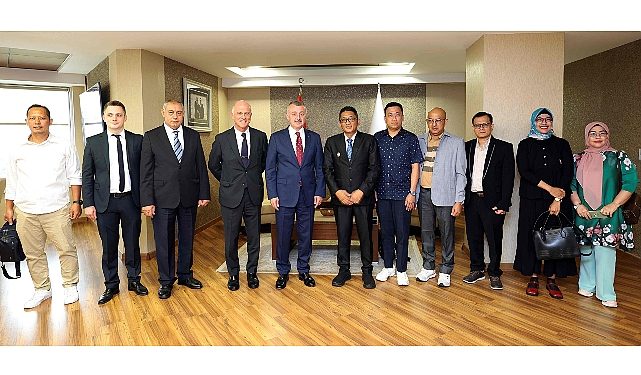 Büyükakın, Padang Belediye Liderini ağırladı