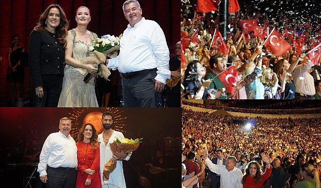 Çeşme ve Alaçatı’da Kurtuluş Coşkusu Candan Erçetin ve Tan Taşçı ile doruğa çıktı