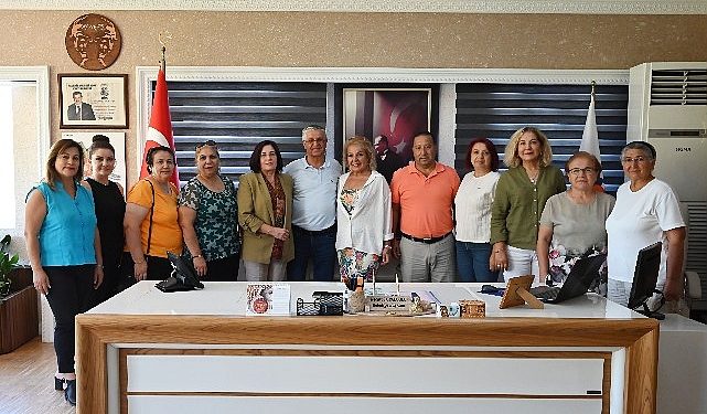 CHP Vilayet Bayan Kolları Lideri Deveci’den Lider Topaloğlu’na Ziyaret