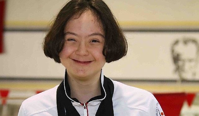 Egeli Down Sendromlu Atlet İrem Özdemir’den Avrupa Şampiyonasında 5 madalya