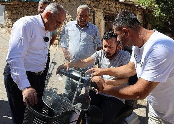 Engelli dostu Yahyalı Belediyesi’nden araç takviyesi devam ediyor