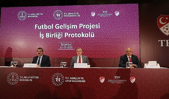 Futbol Gelişim Projesi İş Birliği Protokolü İmzalandı