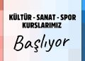 Gaziemir’de kültür, sanat ve spor kurslarına kayıtlar başladı