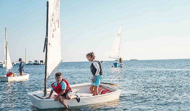 Geleceğin yelkencileri Seferihisar’da yetişiyor