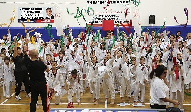 Gölcük Belediyesi Taekwando atletleri jenerasyon atladı