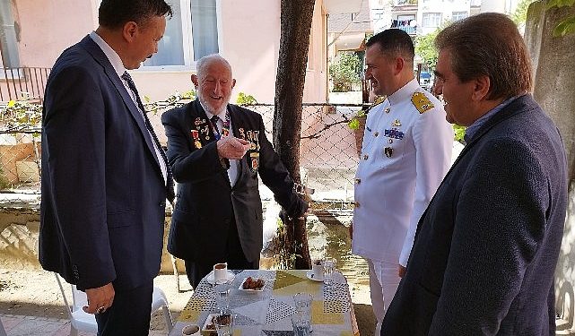 Gölcük’ün Kahraman Gazilerine Manalı Ziyaret