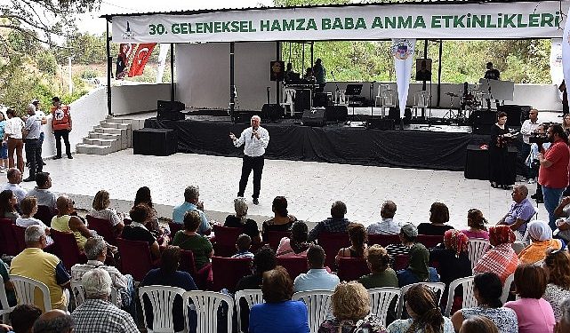 Hamzababa Anma Etkinliği’nin 30’ncusu yapıldı