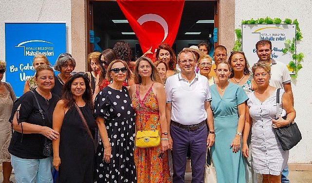 İkinci satış ofisi Cunda’ya