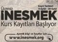 İnesmek’te Kurs Kayıtları Başladı