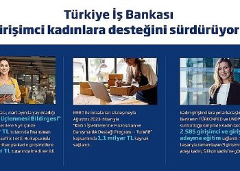 İş Bankası’nın Teşebbüsçü Bayanlara Dayanağı Sürüyor