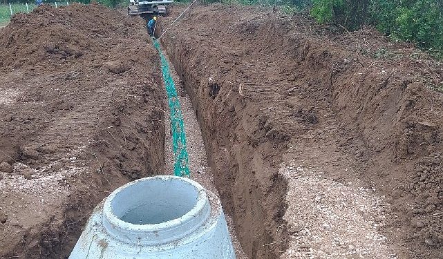 İSU, Kırsal Mahallelerde altyapı yatırımlarını sürdürüyor