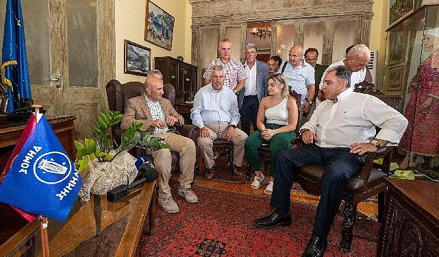 İzmir-Midilli seferleri dönemi dostluk bildirileriyle kapattı