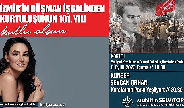 Karabağlar “İzmir’in Kurtuluşu’nu” coşkuyla kutlayacak