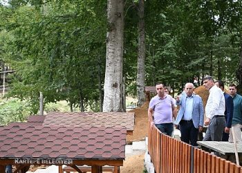 Kartepe Çamçeşme Mesire Alanında son dokunuşlar