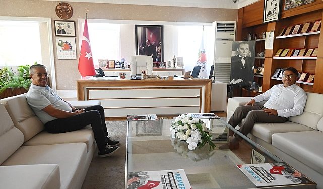 Kaymakam Çam’dan Lider Topaloğlu’na ziyaret