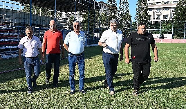 Kazım Gül Spor Tesisleri’nde Yenileme Çalışmaları