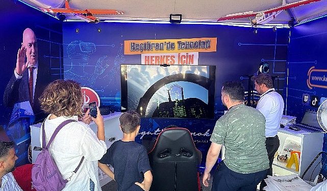 Keçiören TEKNOMER TEKNOFEST’te uzunluk gösteriyor