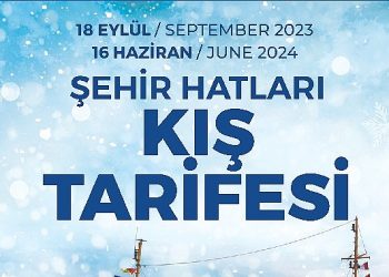 Kent Sınırları’nda Kış Tarifesi 18 Eylül’de Başlıyor