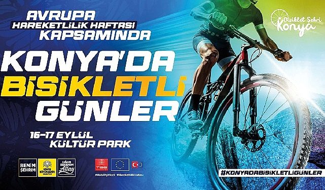 “Konya’da Bisikletli Günler” Yaşanacak