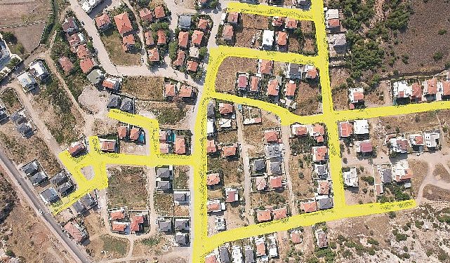 Küçükköy Gümrük Mevkisi’ne 19 bin metrekarelik yol