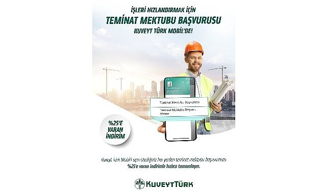 Kuveyt Türk taşınabilir şubeden teminat müracaat hizmetini başlattı