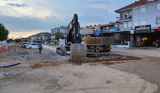 Kuzdere Mahallesi’nde altyapı çalışmaları