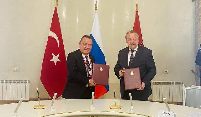 Lider Böcek Moskova’da işbirliği protokolü imzaladı