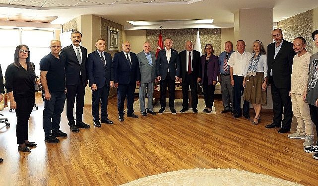 Lider Büyükakın, Ahilik Kutlama Komitesini Konuk Etti