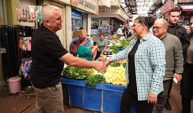 Lider Çerçioğlu Nazilli’de vatandaşlarla buluştu
