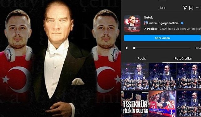 Mahmut Görgen’in “NUTUK” Müziği Instagram’da Viral Oldu!