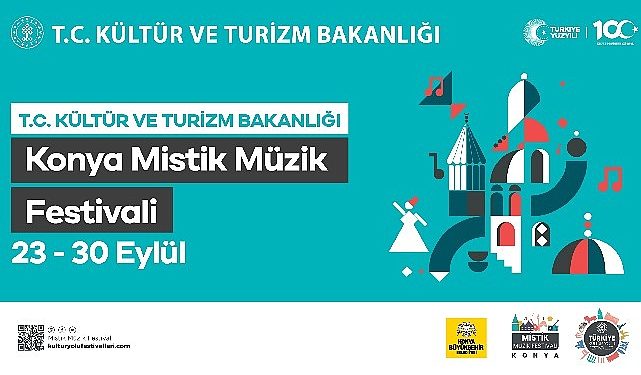 Memleketler arası Konya Mistik Müzik Şenliği Başlıyor