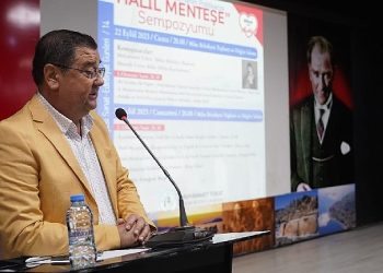 Milas Belediyesi 14. Sanat Edebiyat Günleri kapsamında; İki Vaktin Siyasetçisi Halil Menteşe’nin çok istikametli kişiliği ele alındı