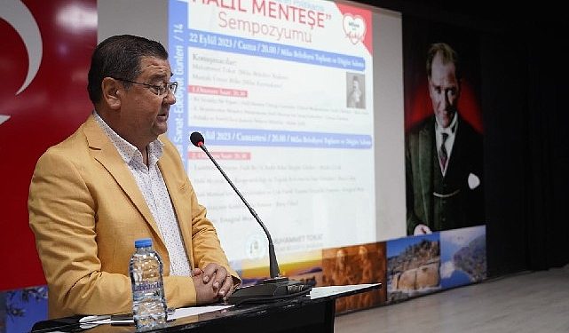 Milas Belediyesi 14. Sanat Edebiyat Günleri kapsamında; İki Vaktin Siyasetçisi Halil Menteşe’nin çok istikametli kişiliği ele alındı