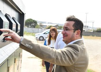 Mustafakemalpaşa’ya Taşınabilir Atık Merkezi kazandırıldı