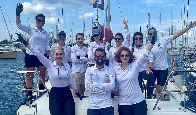 Nissan Türkiye Bayan Yelken Kadrosu’ndan derece