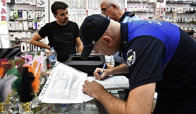 Osmangazi’de kontroller arttı yabancı tabelalar kalktı