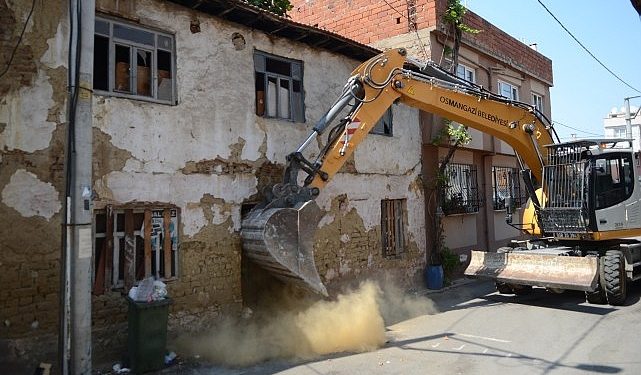 Osmangazi’den huzur veren yıkım