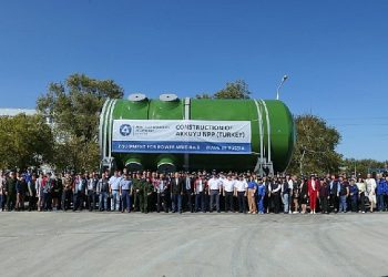 Rosatom’dan Yeni Rekor: Bir Yılda Beşinci Nükleer Reaktör Basınç Kabı Sevk Edildi