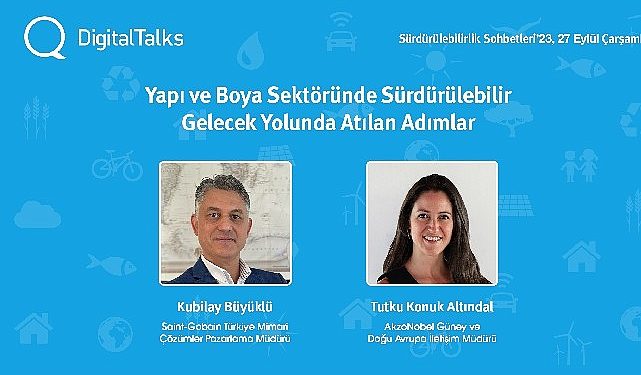 Saint-Gobain Türkiye “DigitalTalks Sürdürülebilirlik Sohbetleri 2023″e Elmas Sponsor Oldu